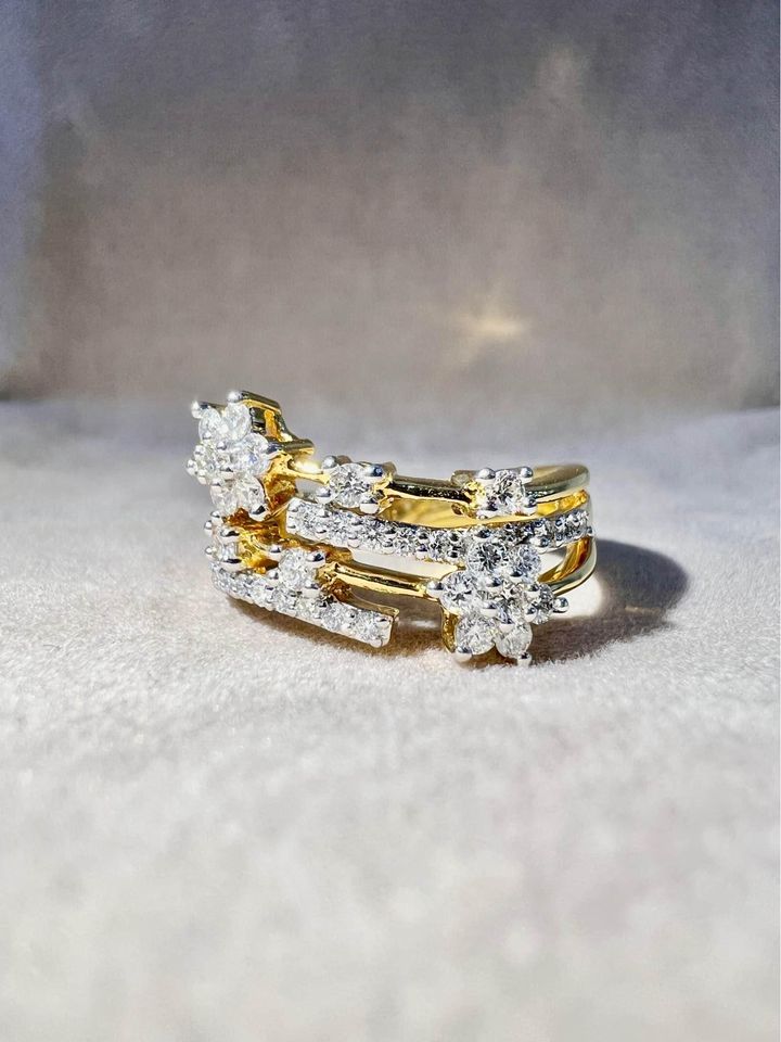 9k Gold Ring Gemporia Diamond Rings Designer Gemporia 9ct 375 Gold