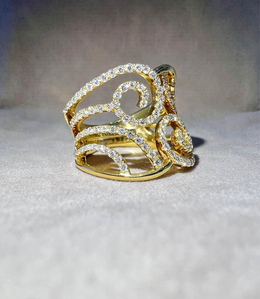 Ladies gold dress rings hotsell