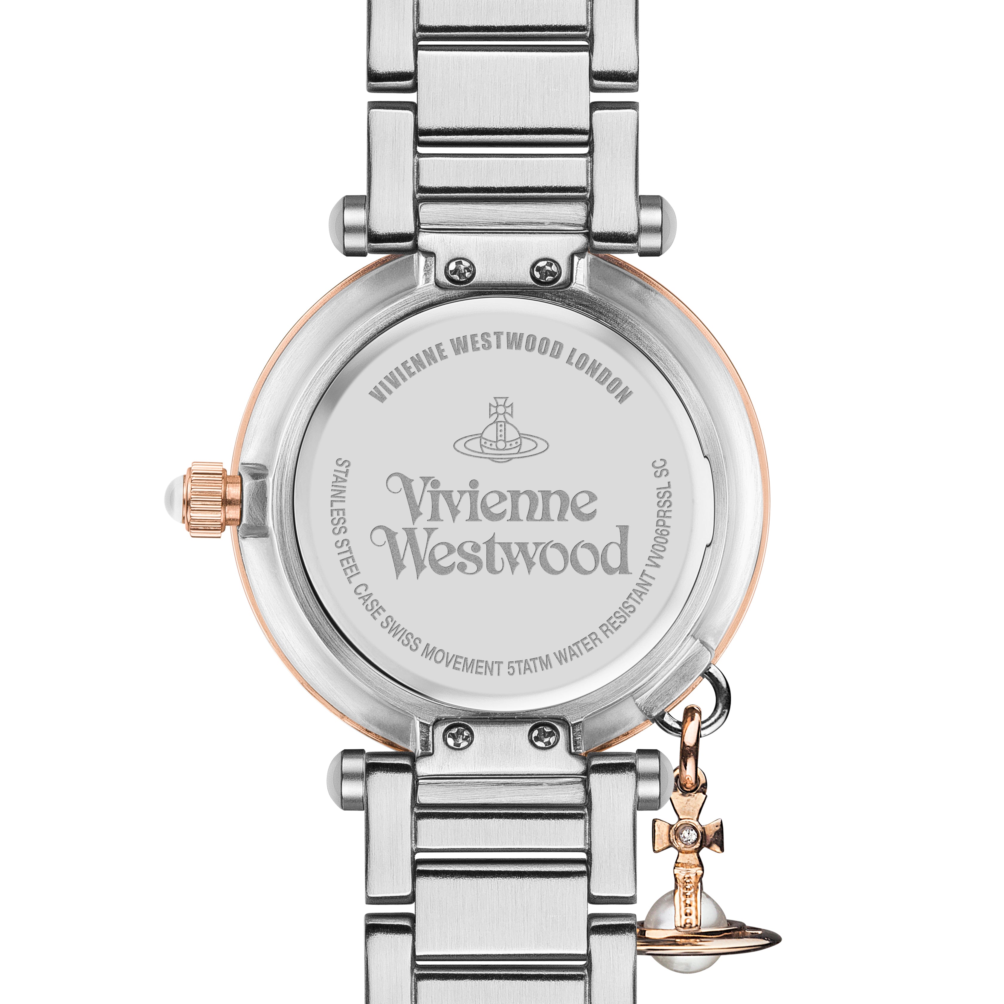 Vivienne Westwood Mother Orb Watch Rose Gold Two Tone VV006PRSSL